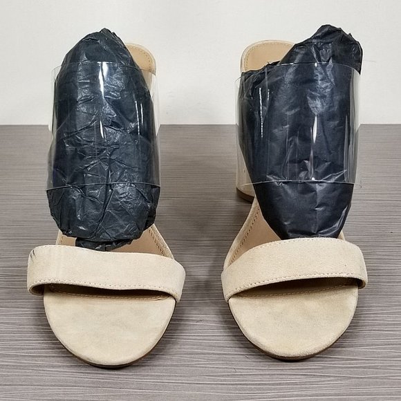 Steve Madden Cheers Slide Sandal, Nude Suede, Womens Size 9.5 M - Picture 3 of 11